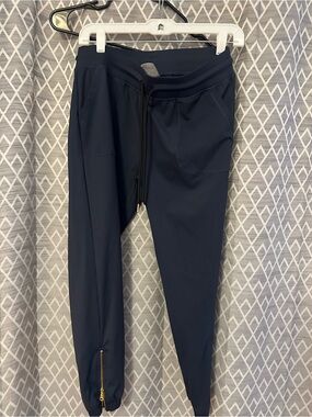 Zyia Navy Drawstring Jogger Pants